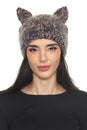 Load image into Gallery viewer, Kitty Faux Mohair Beanie