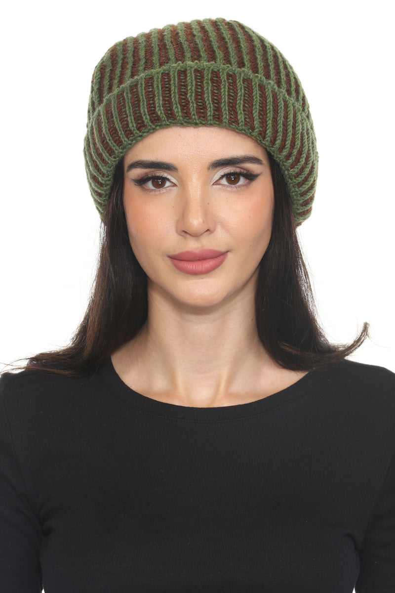 TwoTone Fisherman Beanie