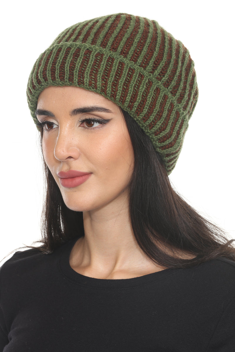 TwoTone Fisherman Beanie