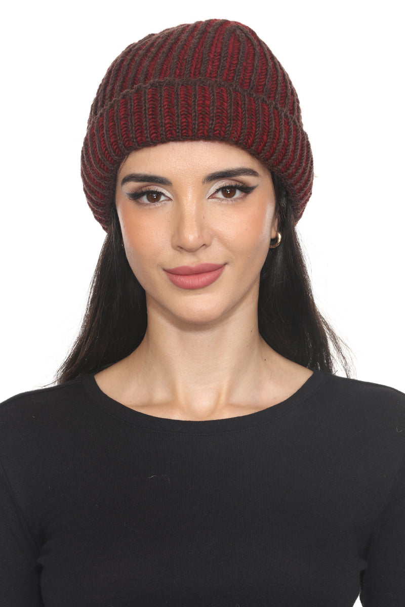TwoTone Fisherman Beanie