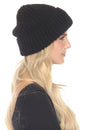 Load image into Gallery viewer, Ribbed Fine Wool Fisherman Beanie