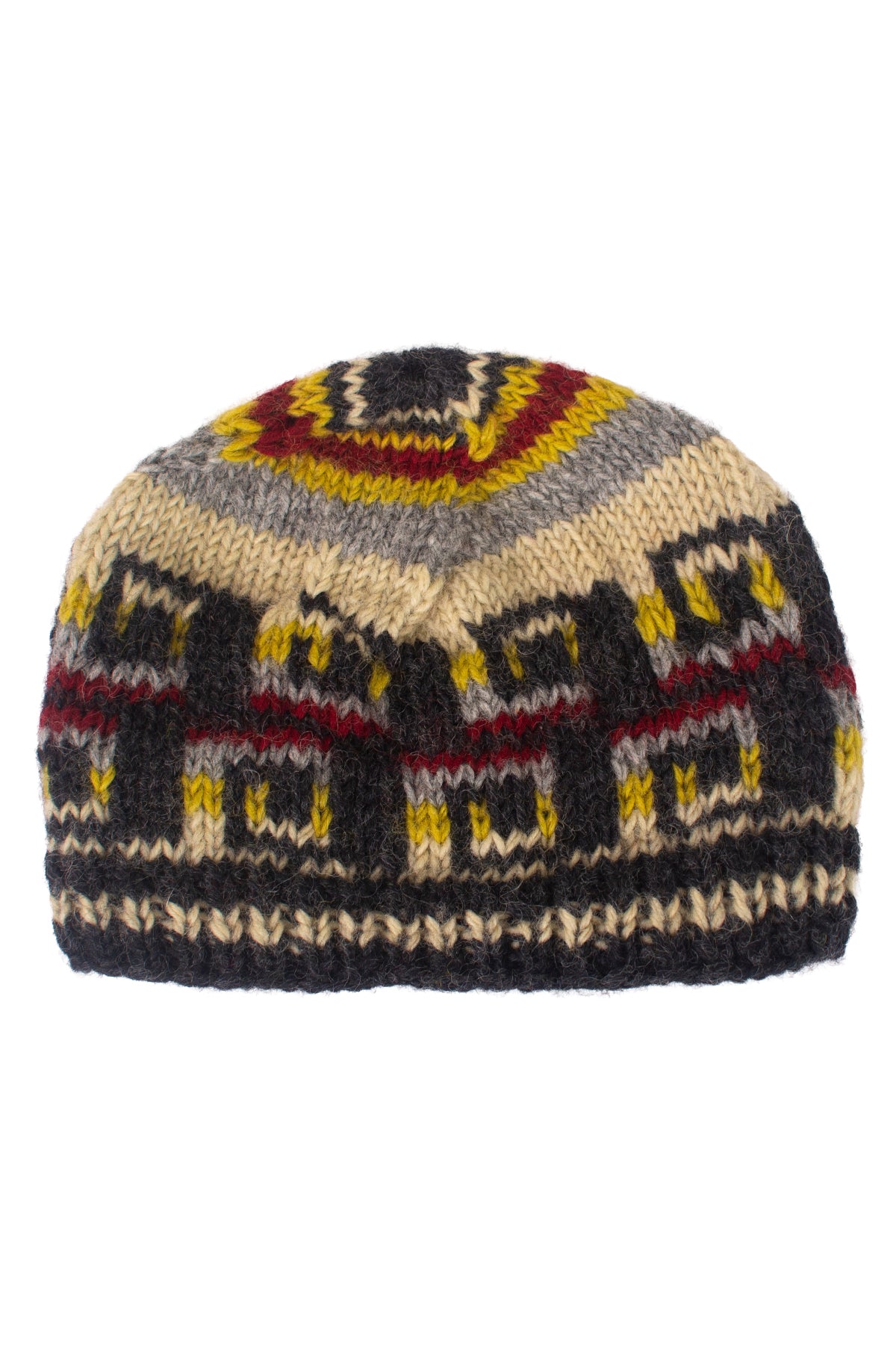 Assorted Waves Wool Beanie-12/Pkt