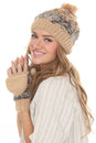 Load image into Gallery viewer, Tweedy Knit Pom Beanie