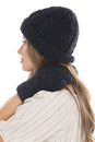 Load image into Gallery viewer, Cable Knit Faux Mohair Hat