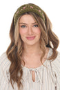 Load image into Gallery viewer, Ctn Cable Knit Emb Headband