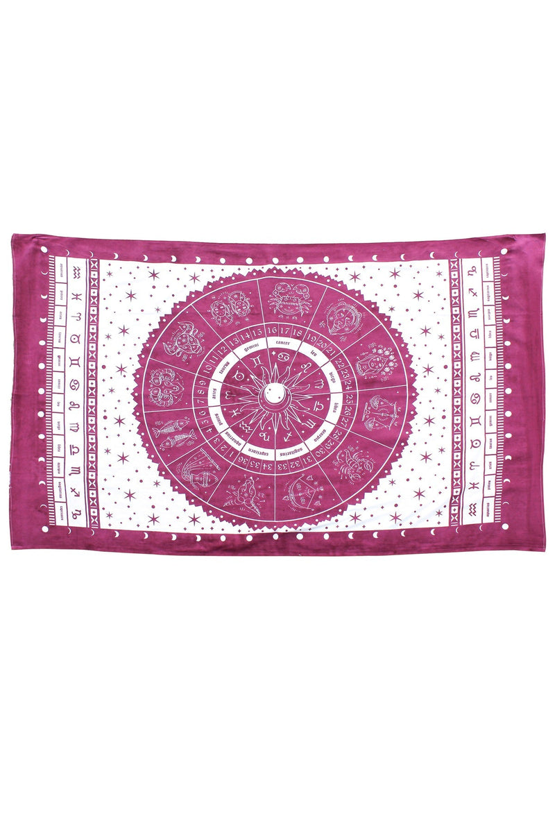 Starry Zodiac Tapestry