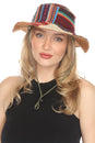 Load image into Gallery viewer, Hemp Cotton Patchwork Boonie Hat