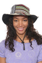 Load image into Gallery viewer, Hemp Cotton Patchwork Boonie Hat