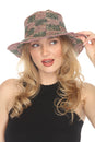 Load image into Gallery viewer, Checker Hemp Cotton Crochet Sun Hat