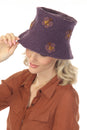 Load image into Gallery viewer, Cotton Crochet Applique Bucket Hat
