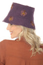 Load image into Gallery viewer, Cotton Crochet Applique Bucket Hat