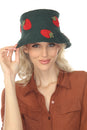 Load image into Gallery viewer, Cotton Crochet Applique Bucket Hat
