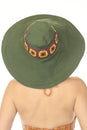 Load image into Gallery viewer, SunFlower Crochet Wide Brim Hat