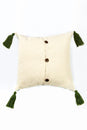 Load image into Gallery viewer, Rainbow Geo Print Tassel Throw Pillow