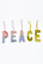Load image into Gallery viewer, Embroidered Felt Holiday Blessing Ornaments