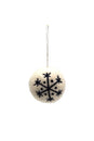 Load image into Gallery viewer, Snowflake Ball Ornament: 3pcs/Pkt