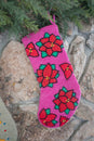 Load image into Gallery viewer, Felt Flowers Holiday Stocking