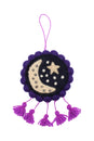 Load image into Gallery viewer, Embroidered Medallion Felt Charms 6pcs/Pkt