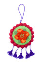 Load image into Gallery viewer, Embroidered Medallion Felt Charms 6pcs/Pkt