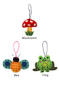 Load image into Gallery viewer, Pop Art Felt Charms 6pcs/Pkt