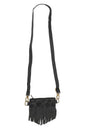 Load image into Gallery viewer, Boho Fringe Embroidered Convertible Crossbody Belt Bag