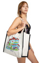 Load image into Gallery viewer, Psychedelic Trippy Boho Tote Bag