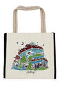 Load image into Gallery viewer, Psychedelic Trippy Boho Tote Bag