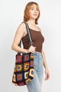 Load image into Gallery viewer, Patchwork Granny Square Shoulder Bag