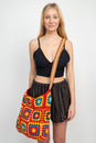Load image into Gallery viewer, Patchwork Granny Square Shoulder Bag