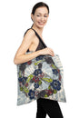 Load image into Gallery viewer, Floral Peace Sign Tote Bag