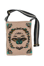 Load image into Gallery viewer, Moth Boho Shoulder Bag