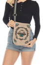 Load image into Gallery viewer, Moth Boho Shoulder Bag