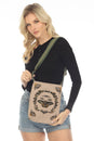 Load image into Gallery viewer, Moth Boho Shoulder Bag