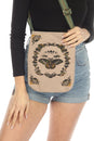 Load image into Gallery viewer, Moth Boho Shoulder Bag