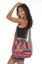 Load image into Gallery viewer, Jacquard Cargo Pocket Crossbody Tote