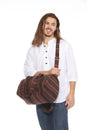 Load image into Gallery viewer, Blanket Stripe Duffel Overnight Bag