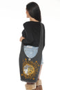 Load image into Gallery viewer, Sun Moon Crossbody hobo bag