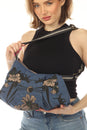 Load image into Gallery viewer, Moonflower Cats Canvas Purse