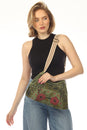 Load image into Gallery viewer, Cottage Garden Cat Canvas purse