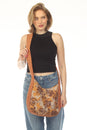 Load image into Gallery viewer, Paisley Cats Crossbody Bag