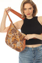 Load image into Gallery viewer, Paisley Cats Crossbody Bag