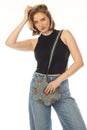 Load image into Gallery viewer, Hemp Cotton Hexagon Purse