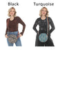 Load image into Gallery viewer, Flower Batik Print Round Bag