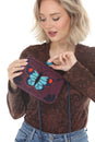 Load image into Gallery viewer, Felt Butterfly Mini Shoulder Bag