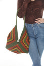 Load image into Gallery viewer, Granny Crochet Hobo Bag