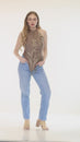 Load and play video in Gallery viewer, Fringe Paisley Halter Top