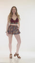 Load and play video in Gallery viewer, Fiesta Crochet Crop Top