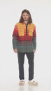 Load and play video in Gallery viewer, Ombre Striped Zipper Shirt Jacket