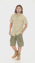 Load and play video in Gallery viewer, Mushroom Button Down Shirt
