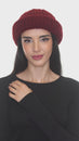 Load and play video in Gallery viewer, Ribbed Fine Wool Fisherman Beanie